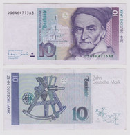 T146572 Banknote 10 DM Deutsche Mark Ro. 303a Schein 1.Okt. 1993 KN DS 6464715A8 - 10 DM