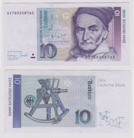 T146575 Banknote 10 DM Deutsche Mark Ro. 303a Schein 1.Okt. 1993 KN DZ 7602087A5 - 10 Deutsche Mark