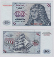 T146600 Banknote 10 DM Deutsche Mark Ro. 270b Schein 2.Jan. 1970 KN CE 9199813 V - 10 DM