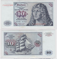 T146710 Banknote 10 DM Deutsche Mark Ro. 270a Schein 2.Jan. 1970 KN CA 4273780 W - 10 Deutsche Mark
