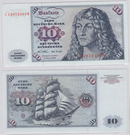 T146713 Banknote 10 DM Deutsche Mark Ro. 270a Schein 2.Jan. 1970 KN CA 3972403 W - 10 Deutsche Mark