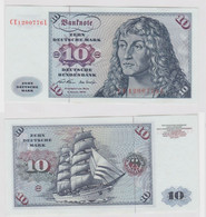 T146849 Banknote 10 DM Deutsche Mark Ro. 270b Schein 2.Jan. 1970 KN CE 1200776 L - 10 DM