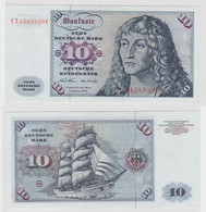 T146860 Banknote 10 DM Deutsche Mark Ro. 270b Schein 2.Jan. 1970 KN CE 4385820 C - 10 Deutsche Mark