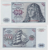 T146880 Banknote 10 DM Deutsche Mark Ro. 270a Schein 2.Jan. 1970 KN CB 9268994 S - 10 Deutsche Mark