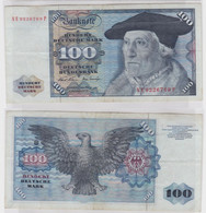 T147183 Banknote 100 DM Deutsche Mark Ro. 273b Schein 2.Jan 1970 KN NE 9226769 P - 100 DM