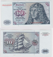 T147199 Banknote 10 DM Deutsche Mark Ro. 275a Schein 1.Juni 1977 KN CH 9549039 G - 10 DM