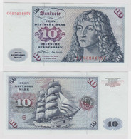 T147495 Banknote 10 DM Deutsche Mark Ro. 270a Schein 2.Jan. 1970 KN CC 8323495 V - 10 Deutsche Mark