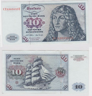 T147538 Banknote 10 DM Deutsche Mark Ro. 270b Schein 2.Jan. 1970 KN CE 8305055 E - 10 DM