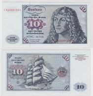 T147545 Banknote 10 DM Deutsche Mark Ro. 270a Schein 2.Jan. 1970 KN CB 2308193 S - 10 DM