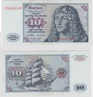 T147560 Banknote 10 DM Deutsche Mark Ro. 270b Schein 2.Jan. 1970 KN CE 8820133 G - 10 Deutsche Mark