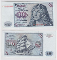 T147569 Banknote 10 DM Deutsche Mark Ro. 270a Schein 2.Jan. 1970 KN CD 8650252 A - 10 DM