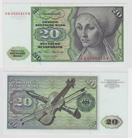 T148140 Banknote 20 DM Deutsche Mark Ro. 271a Schein 2.Jan. 1970 KN GB 2808415 W - 20 DM