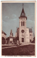 Le Valdahon - L'église Et Le Monument - Circulé FM 1945 Postes Aux Armées - Non Classés