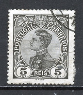 Portugal 1910 Y&T N°155 - Michel N°155 (o) - 5r Emmanuel II - Used Stamps