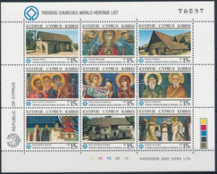 ** 1987 Templom Kisív, Church Minisheet Mi 672-680 - Other & Unclassified
