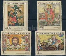 ** 1970 Szlovák Ikonok Sor + Kisív Sor Mi 1976-1979 - Other & Unclassified