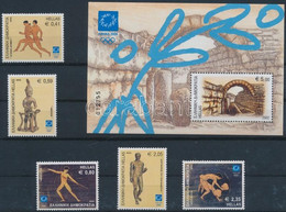 ** 2002 Olimpia Sor + Blokk, Olympics Set + Block Mi 2104-2108 + Mi 20 - Other & Unclassified