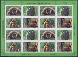 ** 2008 WWF: Majmok Kisív Mi 2062-2065 A - Sonstige & Ohne Zuordnung