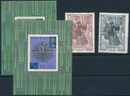 ** 1962 9 Sor (6 Kül.) , 3 Blokk (2 Kül.),  9 Sets (6. Diff) , 3 Blocks (2 Diff.) - Otros & Sin Clasificación