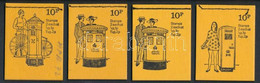 ** 1972 Postaláda Sorozat 4 Klf Bélyegfüzet Mi MH 35 C II, D I-II, E I - Altri & Non Classificati