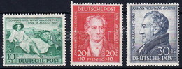 ** 1949 Goethe Sor Mi 108-110 - Altri & Non Classificati