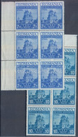 ** 1937 Kisantant Sor ívszéli Hatostömbökben Mi 536-537 - Altri & Non Classificati