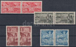 ** 1948 A Munka Napja Sor Párokban Mi 1121-1124 - Altri & Non Classificati