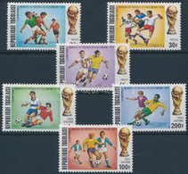 ** 1974 Labdarúgás VB Sor, Football World Cup Set Mi 1017-1022 A - Andere & Zonder Classificatie