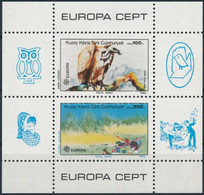 ** 1986 Europa CEPT: Természet- és Környezetvédelem Blokk, Europa CEPT: Nature And Environmental Protection Block Mi 5 - Altri & Non Classificati