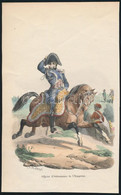 Cca 1840 Hippolyte Bellangé (1800-1866)-Henri-Désiré Porret (1800-1867): Officier D'Ordonnance De L'Empereur, Kézzel Szí - Prints & Engravings