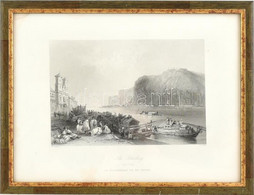 Bartlett, William Henry (1809-1854): The Bloxberg (Gellért-hegy A Citadellával). Acélmetszet, Papír, Jelzett A Metszet A - Prints & Engravings