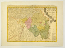 1746 Johann Baptist Homann (1664-1724): Ducatus Silesiae Tabula Alterea Superiorem Exhibens Ex Mappa Hasiana Majore Desu - Autres & Non Classés