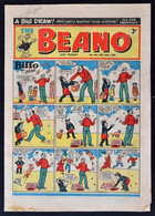 1954 The Beano Képregény, Sérült, 12p - Unclassified