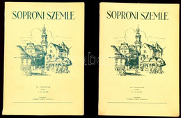 1957 A Soproni Szemle C. Magazin Teljes évfolyama - Unclassified