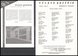 Cca 1981-1988 Fészek Galéria Különböző Kiállításairól Nyomtatványok: 1981 Többféle Realizmus, Kísérőszöveg Kesrü Katalin - Unclassified
