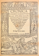 Tinódi Sebestyén: Cronica. Kolozsvár, 1554. Facsimile Kiadás Tanulmánnyal. Bibliotheca Hungarica Antiqua II. Bp. 1959. A - Unclassified