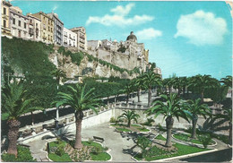 K4854 Cagliari - Castello E Terrapieno - I Giardini / Viaggiata 1962 - Cagliari