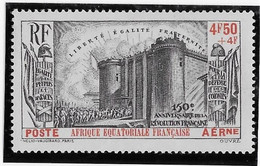 A.E.F. Poste Aérienne N°9 - Neuf * Avec Charnière - TB - Unused Stamps