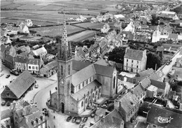 29-PLOUESCAT- L'EGLISE ET LE CENTRE VUE AERIENNE - Plouescat