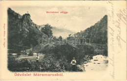 T2/T3 1905 Barnabás, Berlebás, Kosztilivka, Kostilivka (Máramaros); Berlebási-völgy, Fatelep. Berger Miksa Kiadása / Val - Sin Clasificación