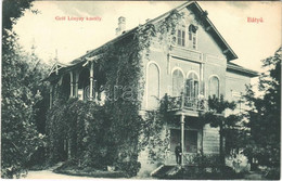 T2 1910 Bátyú, Batyovo, Batovo, Batiovo; Gróf Lónyay Kastély. Márkus József Kiadása / Castle - Sin Clasificación