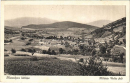 * T2/T3 1942 Kisszolyva, Szkotárszke, Skotarska; Kilátás Volóc Felé / General View (Rb) - Sin Clasificación