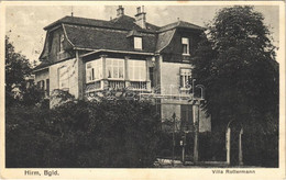 * T3 1930 Félszerfalva, Hirm; Villa Rottermann (Rb) - Unclassified