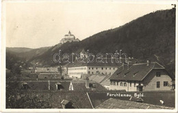 T2/T3 1930 Fraknó, Forchtenstein; Vár / Burg / Castle. Photo (fl) - Unclassified