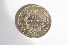 50Frs Argent Hercule  1977 - M. 50 Francs