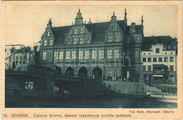** T2 Gdansk, Danzig; Zielona Brama, Dawna Rezydencja Królów Polskich / Former Residence Of Polish Kings, Bridge, Shops  - Zonder Classificatie