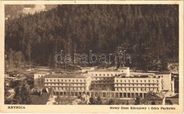 * T2/T3 1951 Krynica-Zdrój, Nowy Dom Zdrojowy I Góra Parkowa / Spa, Bath, Park (fl) - Zonder Classificatie