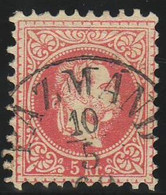 1867. Typography 5kr Stamp, PAZMAND/Feher - ...-1867 Prephilately