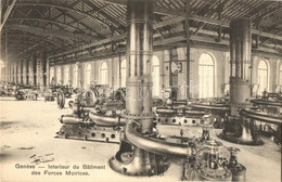 ** T1 Geneve, Interieur Du Batiment Des Forces Motrices / Power Plant Interior, Waterworks - Non Classés