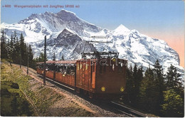 ** T1 Wengernalpbahn Mit Jungfrau / Wengernalp Railway, Long Rack Railway - Non Classés